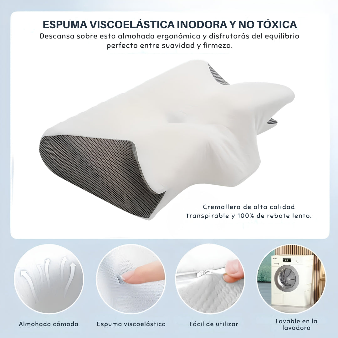 ALMOHADA ERGONÓMICA VISCOELÁSTICA